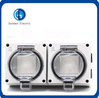 Harga yang bagus Shell Material Flame Retardant PC Plastic 4gang Switch Berbagai ukuran dan spesifikasi on line