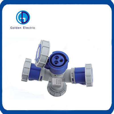 Duvara monte edilmiş 3Way 3Pin 16A 220V endüstriyel fiş ve soket su geçirmez