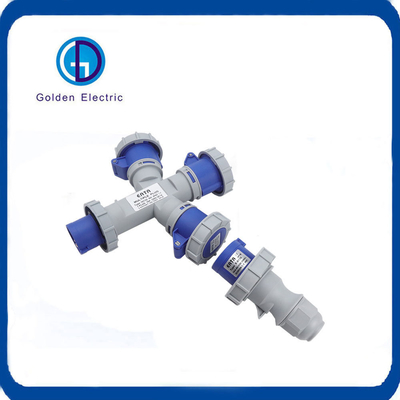 Duvara monte edilmiş 3Way 3Pin 16A 220V endüstriyel fiş ve soket su geçirmez