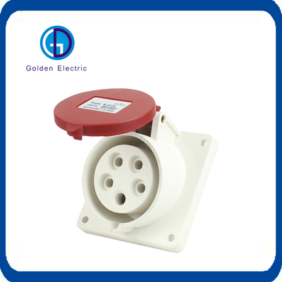 Harga yang bagus Disesuaikan IP55 Flush/Surface Mounted Electrical Male/Female Socket untuk Industri on line