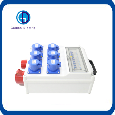 جعبه توزیع سوکت الکتریکی ترکیبی با ولتاژ نامی 220/230/240/380V/415V