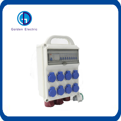 جعبه توزیع سوکت الکتریکی ترکیبی با ولتاژ نامی 220/230/240/380V/415V