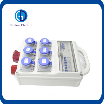 جعبه توزیع سوکت الکتریکی ترکیبی با ولتاژ نامی 220/230/240/380V/415V