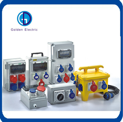 Buon prezzo Box di distribuzione combinato portatile Box di presa industriale in plastica impermeabile al massimo in linea