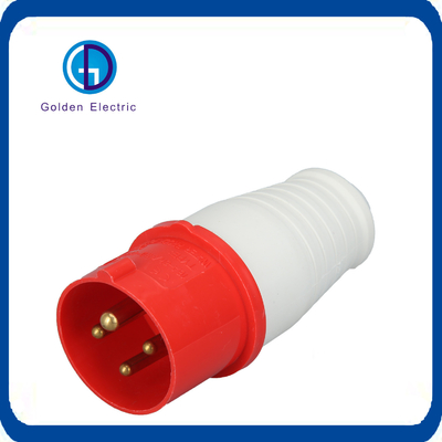 110V/220V/380V/415V IP44 CE 인증과 함께 방수 산업 플러그 3pin/4pin