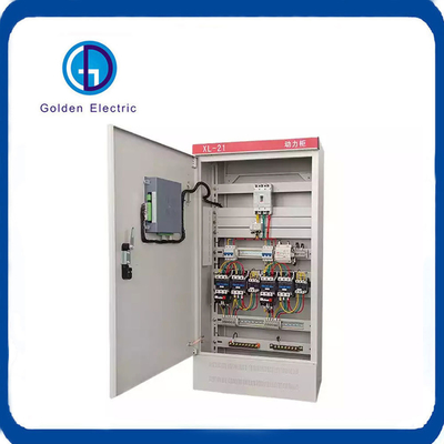 کابینت توزیع برق فلزی گواهینامه CCC Box XL-21 برای منبع برق ولتاژ پایین
