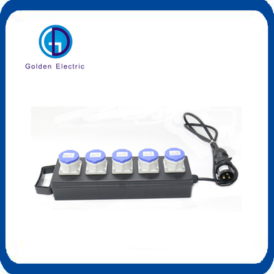ISO9001 2000 گواهینامه IP67 ضد آب جعبه سوکت صنعتی با طراحی سفارشی