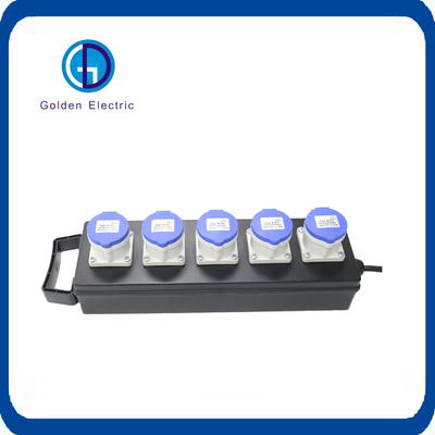 ISO9001 2000 گواهینامه IP67 ضد آب جعبه سوکت صنعتی با طراحی سفارشی