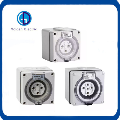 IP66 500V công nghiệp chống nước cắm và ổ cắm pin điện ổ cắm Úc tiêu chuẩn