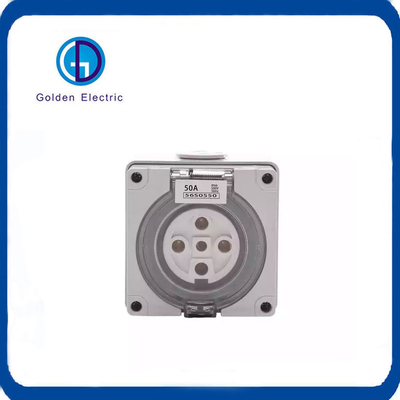 10A 20A 32A 40A 50A 4pin ổ cắm bề mặt tròn Úc ổ cắm tiêu chuẩn 500V IP66 Cắm và ổ cắm công nghiệp