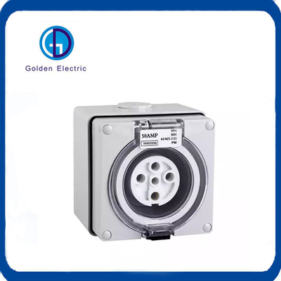 250V/500V 3pin 3pole 1p N E 20A 32A ổ cắm công nghiệp tiêu chuẩn của Úc