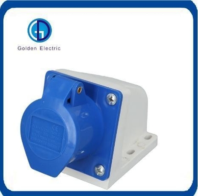 Buen precio IP44 4p Enchufe de energía industrial montada en la superficie para la función de conexión de auriculares en línea