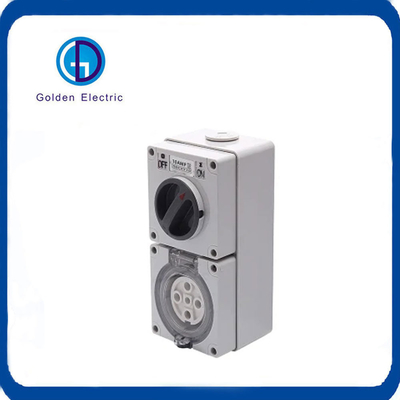 56CV432 500V 10A 20A 32A 40A 50A IP66 Không thấm nước 4 pin công nghiệp cô lập ổ cắm