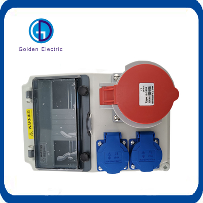 220/230/240/380V/415V Cee/IEC Çok Adımlı Kombine Soket Kutusu VDE Sertifikasıyla