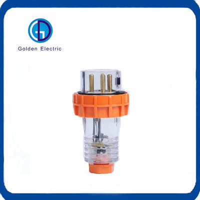 Điện thẳng góc cắm cho Úc IP66 Công nghiệp 32AMP Male Female Connector