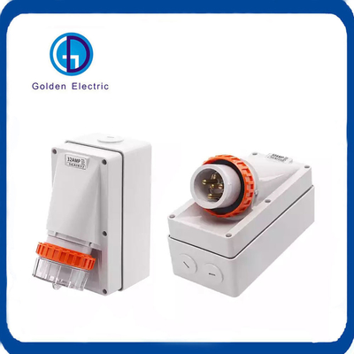 Guter Preis Außene 56ai Serie 10A 15A 20A 32A 40A 50A 500V Einlass für Elektroapparate für den gewerblichen Gebrauch Online