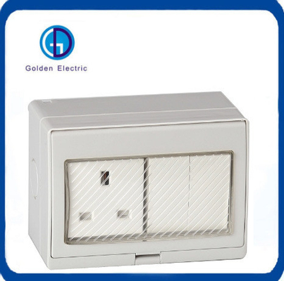13A 4 Gang Switch 1 Gang IP55 المعياري البريطاني