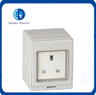 13A 4 Gang Switch 1 Gang IP55 المعياري البريطاني