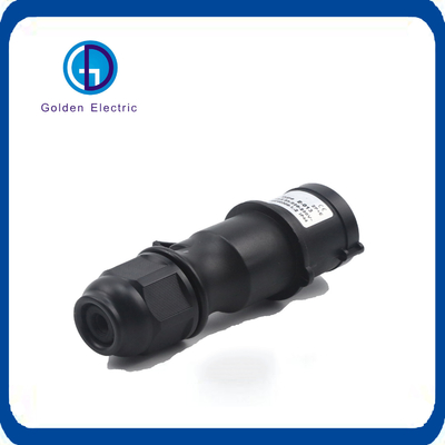 IP67 Cắm cắm công nghiệp được gắn trên tường Kháng nước Kháng nhiệt 80