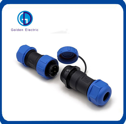 Guter Preis 3P Blau Männlicher und weiblicher Stecker IP68 5A Sicherheitsbetrieb mit geringer Frequenz Online