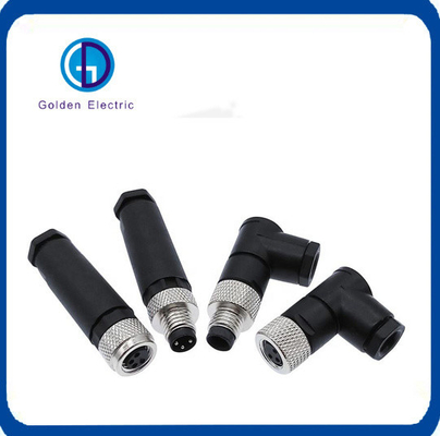 3pin 전기 방수 M8 센서 커넥터 나사 스레드 결합