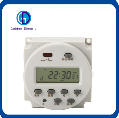 Özelleştirme Cn304A 1 dakikadan 168 saate kadar 220V AC 16A LCD Ekran Zaman Değiştiricisi Zaman Değiştiricisi