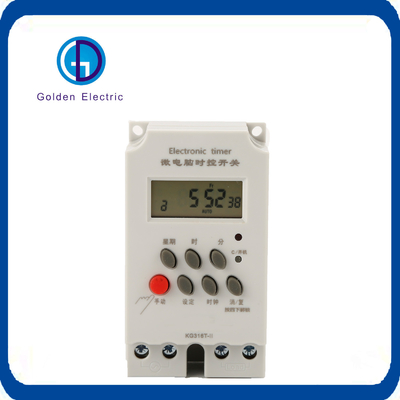60 kat Dış Boyut Elektronik Kg316t-II Zaman Kontrolü Dijital Zamanlayıcı anahtarı