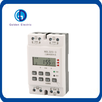 سفارشی سازی الکترونیک Nbl325-3 مکانیکی 24 ساعت زمان سوئیچ الکتریکی تایمر سوئیچ