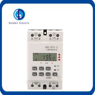 سفارشی سازی الکترونیک Nbl325-3 مکانیکی 24 ساعت زمان سوئیچ الکتریکی تایمر سوئیچ
