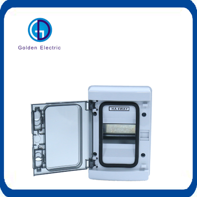 IP65 Ha Series 4 Ways جعبه توزیع برق پلاستیکی جعبه توزیع مقاوم در برابر خوردگی