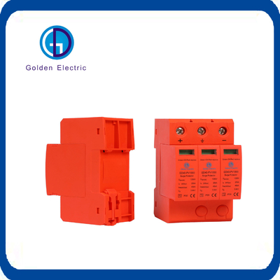PV 태양계 급류 보호 장치 AC DC SPD 2p 3p 4p 20-40ka DC500V/600V/800V/1000V
