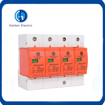 Thiết bị bảo vệ tia chớp tăng áp AC 385V với Tandem Arrester và bảo vệ 2.5kv