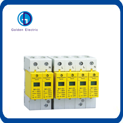 1p 2p 3p 3p N Thiết bị bảo vệ sóng SPD cho AC Electronic Lightning Protection