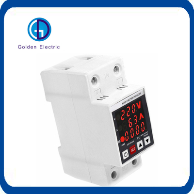 Düzenlenebilir koruma ve sınırlı akım ile 220V Over Under Voltage Regulator