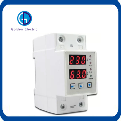 Düzenlenebilir koruma ve sınırlı akım ile 220V Over Under Voltage Regulator