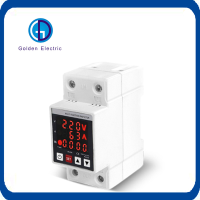 Thiết bị bảo vệ tự động phục hồi trên và dưới điện áp có chứng nhận ROHS 63A 230V