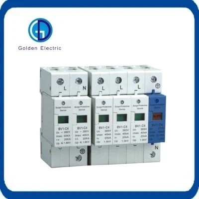 20ka SPD 385VAC Aşınma Koruyucu Aygıt M5 3p N Gyro Tipi Ev için