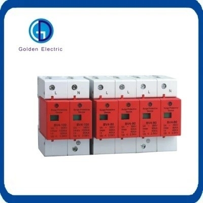 Harga yang bagus 1p AC Surge Protector 80ka tahan korosi dengan keandalan tinggi on line