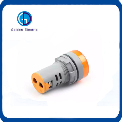 22mm Dijital Voltaj Ekranı LED Voltmeter AC60V-500V PC lamba gövdesi için gösterge ışığı