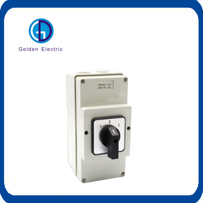 Özellik Avustralya Standart IP66 Motor Başlatma Rotary Değiştiricisi için Suya Karşılıklı Değiştirici