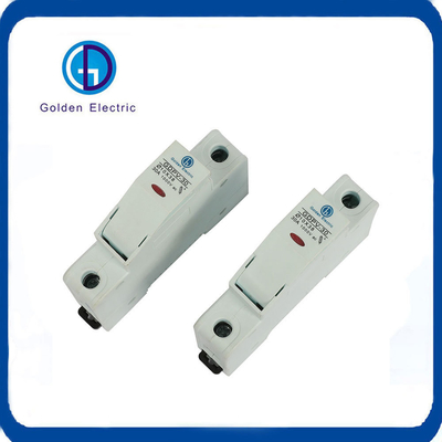 Güneş PV Kontrol Sigorta Sahibi DC 1000V 1p 10A 16A 20A 25A 32A Elektrik Seramik Silindir Sigorta Bağlantısı Gösterge ile