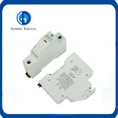 Güneş PV Kontrol Sigorta Sahibi DC 1000V 1p 10A 16A 20A 25A 32A Elektrik Seramik Silindir Sigorta Bağlantısı Gösterge ile