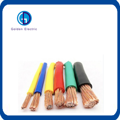 0.5mm2-240mm2 스트랜드 된 벗은 구리 선도자 450/750V PVC 단열 전기 케이블