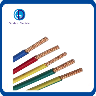 450/750V PVC Cabos de cobre isolados para projetos subterrâneos 2,5 mm 4 mm 10 mm 16 mm
