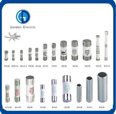 Giá tốt. AC Cylindrical Ceramic Solar PV Fuse 30A 60A 440VAC với IEC60269-1 và Ceramic Body trực tuyến
