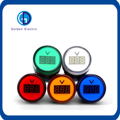 ولت متر AC الکتریکی نوع 25 ordm Mini 22mm LED Digital Display Panel Indicator Meter