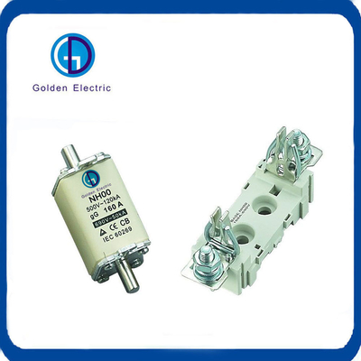 125A/160A/250A/400A/630A 운영 클래스 Gg 피지 블록 링크 AC 피지 베이스 피지 홀더 500V HRC 피지 링크