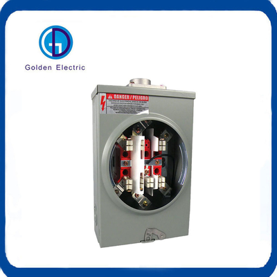 600V AC 3단계 전기 125AMP 미터 베이스 미터 홀더 링 타입 에너지 미터 소켓