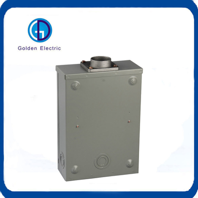 125A 4jaw 5jaw enkelfasig ringloos vierkante meter aansluiting voor elektrische meter basis