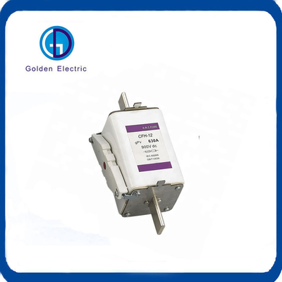 CE Standart Hız Kare Sigorta Bağlantısı 1500VDC 35A-400A DC Koruma için Gpv Güneş PV Sigorta